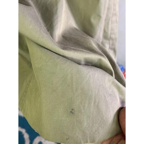 Burberrys London VTG Double Breasted  Designer Classic Beige Trench Coat Sz 50 - Picture 5 of 16